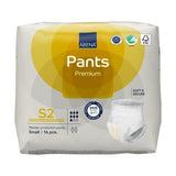 Abena® Premium Pants S2 Unisex Adult Absorbent Underwear Pull On with Tear Away Seams Small Disposable Heavy Absorbency (1218227_PK) 16/PK