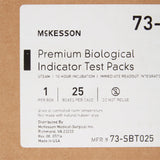 McKesson Sterilization Biological Indicator Pack Steam (524875_CS) 25/CS