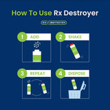 Rx Destroyer™ All-Purpose Drug Disposal System 9 lbs. Carton Weight (883253_EA) 1/EA