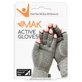 IMAK® Compression Active Compression Glove Open Finger Medium Wrist Length Hand Specific Pair (1234351_PR) 1/PR