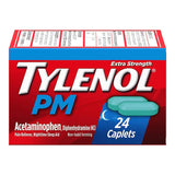 Tylenol® PM Night Time Pain Relief 500 mg - 25 mg Strength Acetaminophen Capsule (1228835_BT) 1/BT