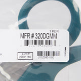 McKesson Medicut™ Trauma Shears Green 7-1/4 Inch Length Medical Grade Stainless Steel NonSterile Finger Ring Handle Blunt Tip / Blunt Tip (1089413_EA) 1/EA