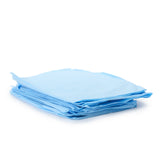 Snug-Fit® Stretcher Sheet Fitted 40 X 89 Inch Blue Nonwoven Disposable (483444_CS) 25/CS
