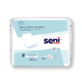 Seni® Soft Super Disposable Underpad 23 X 35 Inch Cellulose Pulp Moderate Absorbency (1163821_CS) 60/CS