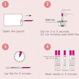 Preview® Reproductive Health Test Kit hCG Pregnancy Test 25 Tests CLIA Waived (1166046_EA) 1/EA