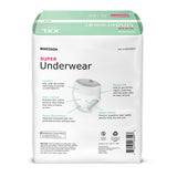 McKesson Unisex Adult Absorbent Underwear Pull On with Tear Away Seams 2X-Large Disposable Moderate Absorbency (1222511_CS) 48/CS