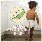 Cuties® Complete Care Unisex Baby Diaper Newborn Disposable Heavy Absorbency (1206478_CS) 200/CS