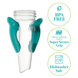 Evenflo Advanced Breast Milk Storage Bag Adapter For Breast Pumps and Most Other Standard Neck Breast Pump Brands (1041156_EA) 1/EA