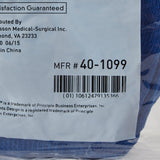 McKesson Terries™ Slipper Socks Unisex Adult Bariatric / X-Wide Single Tread Single Patient Use Royal Blue (480453_CS) 48/CS