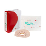 FlexTend™ Ostomy Barrier Precut, Extended Wear Adhesive Tape 44 mm Flange Green Code System Hydrocolloid 1 Inch Opening (485633_BX) 5/BX
