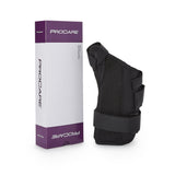 ProCare® ComfortFORM™ Wrist Brace with Abducted Thumb Aluminum / Foam / Spandex / Plastic Left Hand Black Medium (359055_EA) 1/EA