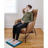 Kanjo Acupressure Travel Set Foot Mat: 1 X 14 X 16 Inch / Neck Pillow: 5 X 12 X 13 Inch (1243948_EA) 1/EA