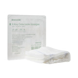 McKesson Gauze Sponge 4 X 8 Inch 16-Ply Sterile X-Ray Detectable 10 per Tray (944343_CS) 800/CS