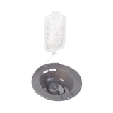 McKesson Sitz Bath Round Graphite Plastic 2000 mL Bag Graduated, 500 mL Increments up to 2000 mL (1028137_CS) 10/CS