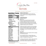 Whole Story Meals Restore Renal Support Oral Supplement Powder 16 oz. (1253025_EA) 1/EA