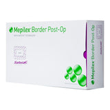 Mepilex® Border Post-Op Foam Dressing 4 X 10 Inch With Border Film Backing Silicone Adhesive Rectangle Sterile (1058163_BX) 5/BX