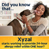 XYZAL® Allergy 24HR Allergy Relief 5 mg Strength Tablet 35 per Bottle (1230701_BT) 1/BT