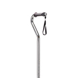 drive™ Small Base Quad Cane Aluminum 30 to 39 Inch Height Chrome (628457_CS) 4/CS