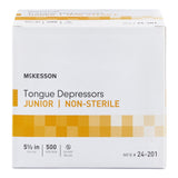 McKesson Tongue Depressor 5-1/2 Inch Length Wood Junior (508717_BX) 1/BX