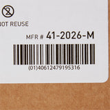 McKesson Bed Pillow 20 X 26 Inch White Single Patient Use (939593_CS) 12/CS