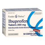 Foster & Thrive™ Pain Relief 200 mg Strength Ibuprofen Caplet 50 per Bottle (1238994_BT) 1/BT