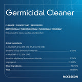 McKesson Surface Disinfectant Cleaner Alcohol Based Manual Pour Liquid 1 gal. Jug Alcohol Scent NonSterile (1103353_CS) 4/CS