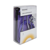 McKesson Brand Reusable Aneroid / Stethoscope Set 23 to 33 cm Adult Cuff Dual Head Sprague Stethoscope Pocket Aneroid (1029677_BX) 1/BX