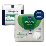 Abena® Premium Pants L3 Unisex Adult Absorbent Underwear Pull On with Tear Away Seams Large Disposable Heavy Absorbency (1218235_CS) 90/CS