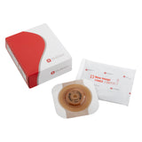 FlexTend™ Ostomy Barrier Trim to Fit, Extended Wear Adhesive Tape 57 mm Flange Red Code System Hydrocolloid Up to 1-1/2 Inch Opening (485634_BX) 5/BX