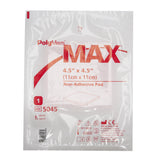 PolyMem® Max® Foam Dressing 4-1/2 X 4-1/2 Inch Without Border Film Backing Nonadhesive Square Sterile (481320_BX) 10/BX