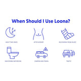 The Loona Female Urinal 30 oz. With Closure Single Patient Use (1234486_EA) 1/EA