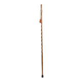 Brazos™ Twisted HitchHiker Walking Stick Wood 58 Inch Height Brown Oak (1229045_EA) 1/EA