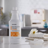McKesson Multi-Enzymatic Instrument Detergent Foam RTU 1 Quart Bottle Fresh Rain Scent (484479_CS) 12/CS