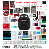 My Medic™ MYFAK Pro First Aid Kit Black Nylon Bag (1207717_EA) 1/EA