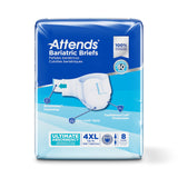 Attends® Bariatric Unisex Adult Incontinence Brief 4X-Large Disposable Heavy Absorbency (955308_CS) 32/CS