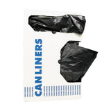 Heritage™ X-Liner™ Trash Bag 60 gal. Black Reprocessed Resin 2 mil 38 X 58 Inch Star Seal Bottom Flat Pack (741372_CS) 100/CS