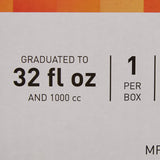 McKesson Male Urinal 32 oz. / 946 mL With Closure Single Patient Use (1103369_CS) 6/CS