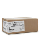 Saf-Shield* Irrigation Splash Guard 2 Exit Portals, Clear, Plastic, Angled Inlet, Sterile (455907_CS) 50/CS