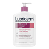Lubriderm® Advanced Therapy Hand and Body Moisturizer 16 oz. Pump Bottle Un-Scented Lotion (406636_EA) 1/EA