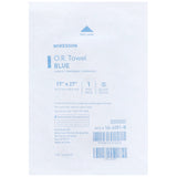McKesson O.R. Towel 17 W X 27 L Inch Blue Sterile (277859_PK) 1/PK