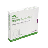 Mepilex® Border Flex Foam Dressing 4 X 4 Inch With Border Film Backing Silicone Adhesive Square Sterile (1114380_BX) 5/BX