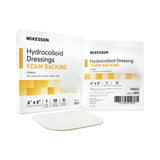 McKesson Hydrocolloid Dressing Foam Backing 6 X 6 Inch Square Hydrocolloid / Foam (883000_CS) 100/CS