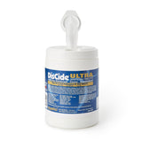 DisCide® Ultra Surface Disinfectant Cleaner Premoistened Quaternary Based Manual Pull Wipe 160 Count Canister Herbal Scent NonSterile (1159346_CN) 160/CN