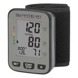 Smartheart Home Automatic Digital Blood Pressure Monitor Adult Cuff Nylon Cuff 13.5 to 21.5 cm Talking Model (1226067_EA) 1/EA