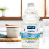 Thick-It® Clear Advantage® Thickened Water 64 oz. Bottle Unflavored Liquid IDDSI Level 3 Moderately Thick/Liquidized (742226_EA) 1/EA
