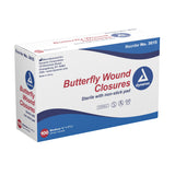 Secure Strip™ Skin Closure Strip 3/8 X 1-13/16 Inch Plastic Butterfly Closure White (747212_CS) 2400/CS