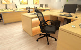 Boss Mesh Flip Arm Task Chair (B6223-BK) Each