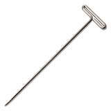 Gem Office Products T Pins, 2" Length, 9/16" Head Width, 100/BX, Silver (GEM85T) Box of 100