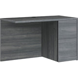 HON Return, Right Pedestal, F/F, 42"x24"x29-1/2" , Sterling Ash (HON105907RLS1) Each