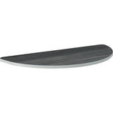 HON Table, Half-Round, 4-Leg, 60"x30"x23"-35" , Sterling Ash (HONSH3060ENLS1K) Each